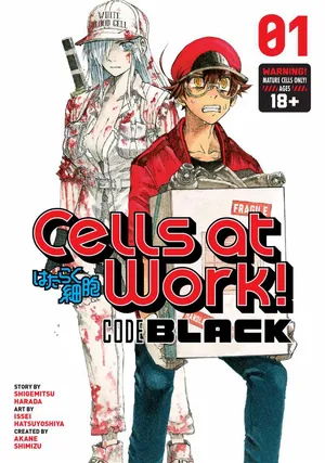 Cells at work! black